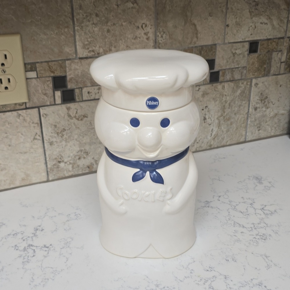 PILLSBURY DOUGHBOY POPPIN FRESH COOKIE JAR 1973